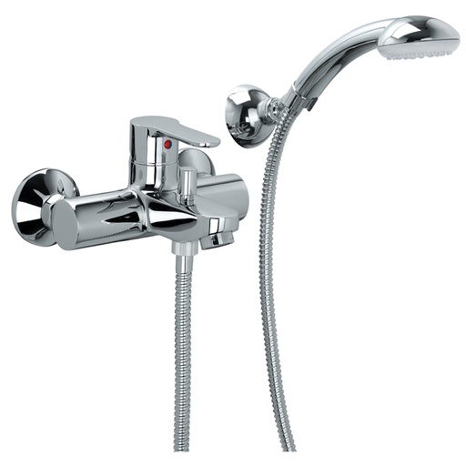 [IPFBLU023] MISCELATORE VASCA CON DUPLEX SERIE BLU