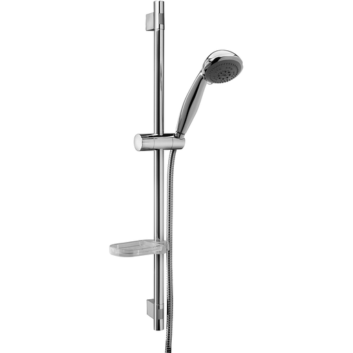 [IPFZSAL121] SALIESCENDI QUEEN CON PORTSAPONE  ASTA L.73CM+ DOCCIA QUEEN ABS 4 GETTI