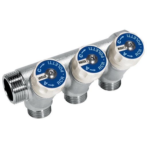 [IPL263B] COLLETTORE GIRO30 INCLINATO 3/4MF 24/19"FAR 3VIE