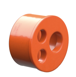 [IPRTART1004032] TAMPONE RIDOTTO TRIPLO 100/40/32/32 ROSSO