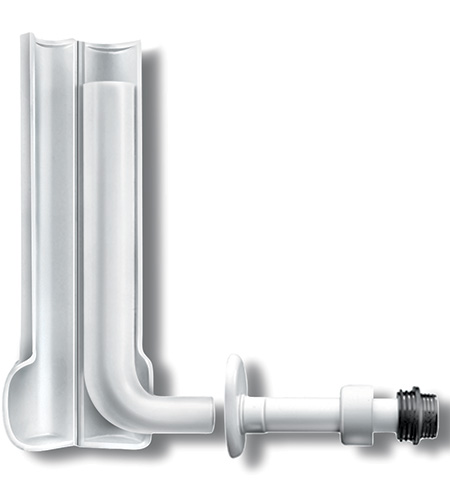 [IPUR6560] TUBO SCARICO COMPLETO  CANNOTTO D.22 X SARA