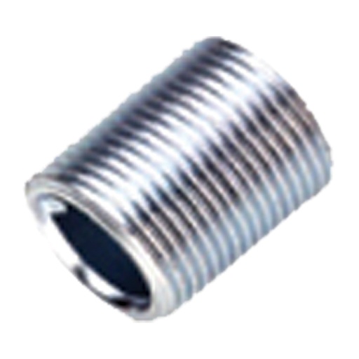 [IRAZ53112] NIPPLES MASCHIO FILETTATO ACCIAIO ZINCATO 1/2