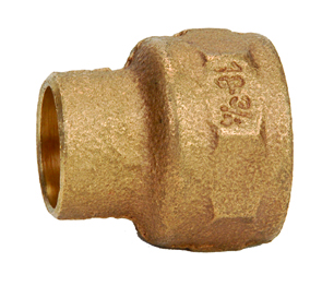 [IRBS27011242] RACCORDO FEMMINA BRONZO SALDARE 1"1/2X42