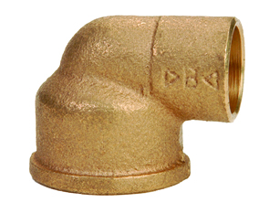 [IRBS9011435] GOMITO FEMMINA  BRONZO SALDARE 1 1/4"X35