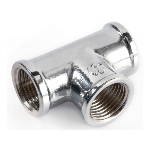 [IRC1301] TEE TRE LATI CROMATO DA  1"