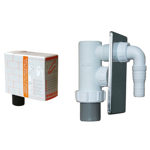 [IRD1999] SIFONE LAVATRICE CUBO DN40MM