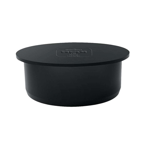 [IRDT100] TAPPO D.100 NERO FONOISOLANTE