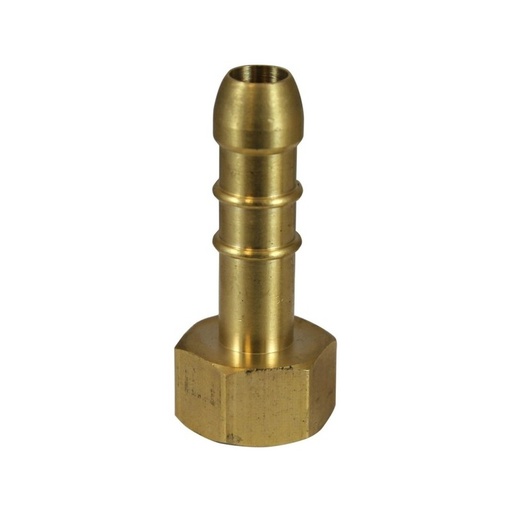 [IRR101114] PORTAGOMMA FEMMINA 1/2X14 PER METANO GIALLO