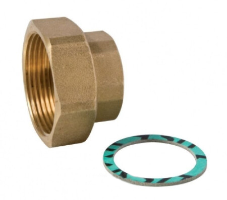 [IRR50031] CODOLO CON GUARNIZIONE PER CIRCOLATORI FF 1"X1"1/2