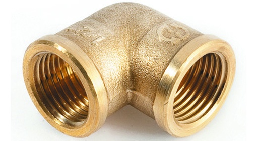 [IRR9038] GOMITO FF 3/8 GIALLO