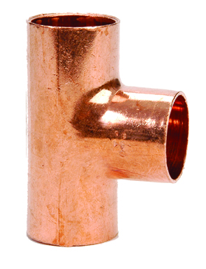 [IRRS13054] TEE FEMMINA  RAME SALDARE 54X54X54