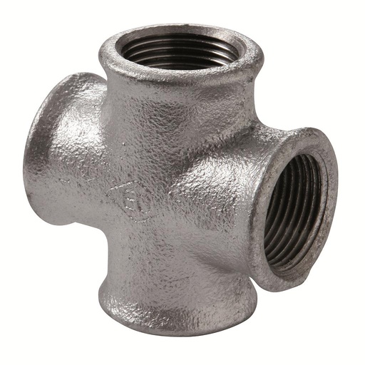 [IRZ180112] CROCE 1"1/2 ZINCATO