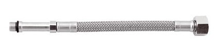 [ITEAT240] FLESSIBILE RUBINETTO MONOCOMANDO ML10X1 F3/8 CM.40