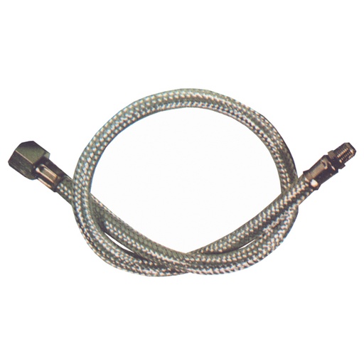 [ITEM1470] FLESSIBILE ALIMENTATORE D'ARIA D 8 M1/4XF1/2 CM.70