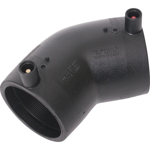 [ITGC21284] CURVA ELETTROSALDABILE A 45° D.63