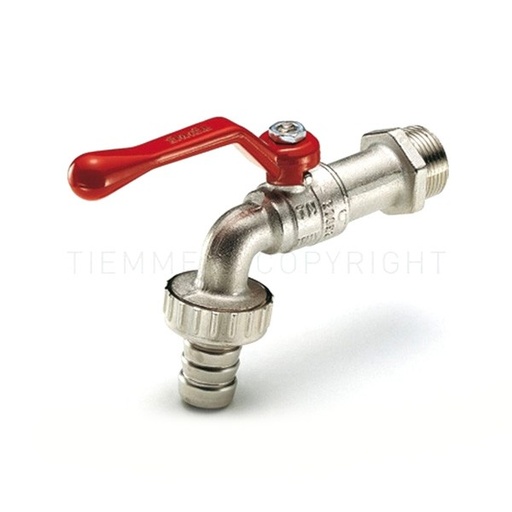 [ITM2534] RUBINETTO SFERA MEDIO LEVA 3/4" CON PORTAGOMMA