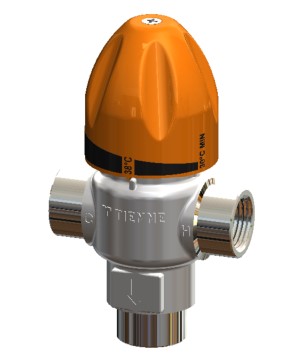 [ITM4700443] MISCELATORE TERMOSTATICO PER IMPIANTI SOLARI 3/4" FEMMINA - 4700457