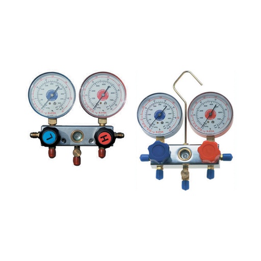 [ITN11131002] GRUPPO MANOMETRO  2 VIE PER GAS R410A