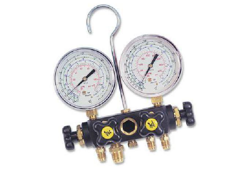 [ITN11131012] GRUPPO MANOMETRO  4 VIE PER GAS R410 D80
