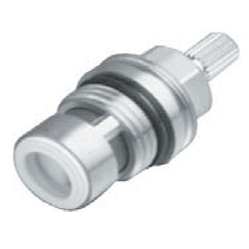 [ITO252DX] VITONE  CERAMICO 1/4 DI GIRO 90° BROCCIA 8/20 DX 1/2" V065BLU