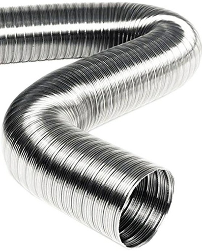 [ITUALN100] TUBO ALLUMINIO FLESSIBILE ESTENSIBILE D.100