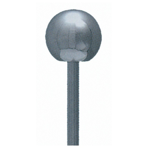 [IVI470] ASTA OTTONE D5 MM.360 CON POMOLO