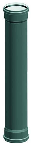 [IWV600470] TUBO 2 BICCHIERI  110x2,00 GRIGIO