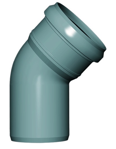 [IWV611066] CURVA 45G 110 GRIGIO