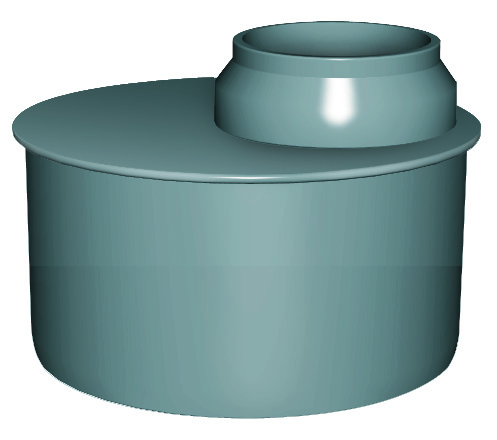 [IWV614603] AUMENTO A INCASSO 40/75 GRIGIO