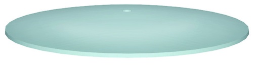 [IWVPIAOX] PIATTELLO INOX D.135