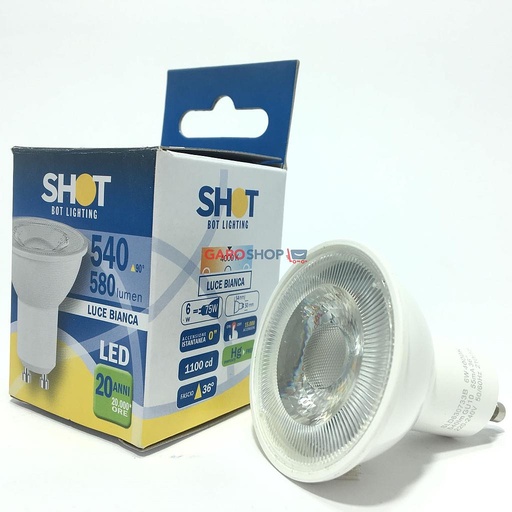 [EBOSLD630753B] LAMPADA GU10 4,9W 535LM 4000K