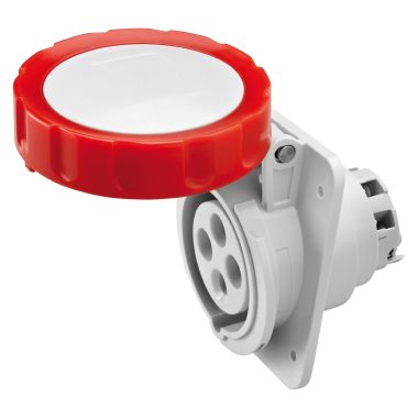 [EPD69053] PRESE DA INCASSO INCLINATA 3P+T IP67