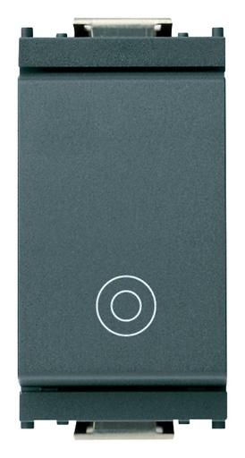 [EVM16080] PULSANTE GENERICO 10A IDEA GRIGIO