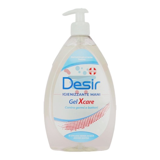 [FDESIGI750] IGIENIZZANTE GEL MANI  XCARE 750 ML CON ALCOL