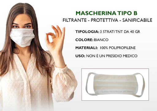 [FMASCB] MASCHERINA TIPO B