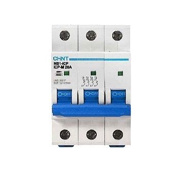 [ECH55313] INTERRUTTORE MAGNETOTERMICO 3P 63A 6KA CURVA C