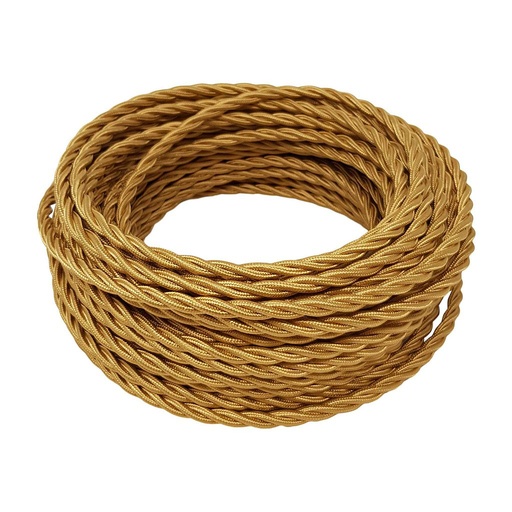 [EFAI9000/3100/O] CAVO TRECCIA 3X1.00 ORO