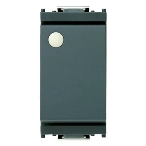 [EVM16021] INTERRUTTORE 16A LUMINOSO IDEA GRIGIO
