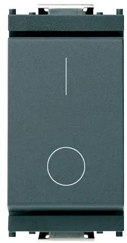 [EVM16016F] INTERERRUTTORE LUMINOSO 2P 16A  IDEA GRIGIO