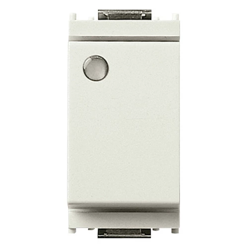 [EVM16025B] DEVIATORE 16A 1P C/SEGNALE  IDEA BIANCO