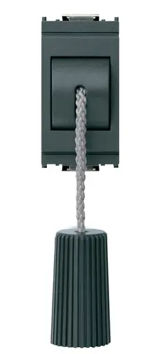 [EVM16083] PULSANTE TIRANTE 10A NC IDEA GRIGIO