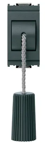 [EVM16084] PULSANTE TIRANTE 10A NO IDEA GRIGIO