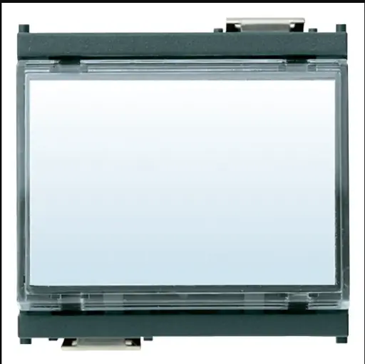 [EVM16190] PULSANTE TARGHETTA1P NO 10A 12-24V IDEA GRIGIO