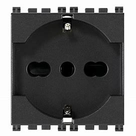 [EVM19210] PRESA SCHUKO 16A 2P+T  GRIGIA ARKÉ 