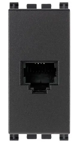 [EVM19320] PRESA RJ11 6/4 ARKÉ GRIGIO