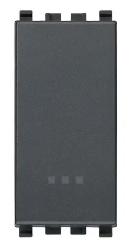 [EVM20008] PULSANTE 1P NO 10A EIKON
