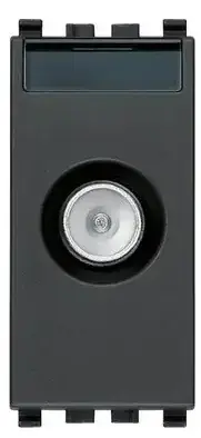 [EVM2030010] PRESA TV-RD-SAT PASSANTE  EIKON GRIGIO