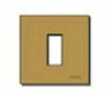 [EVM8605BR] PLACCA 1F SERIE 8000 BRONZO