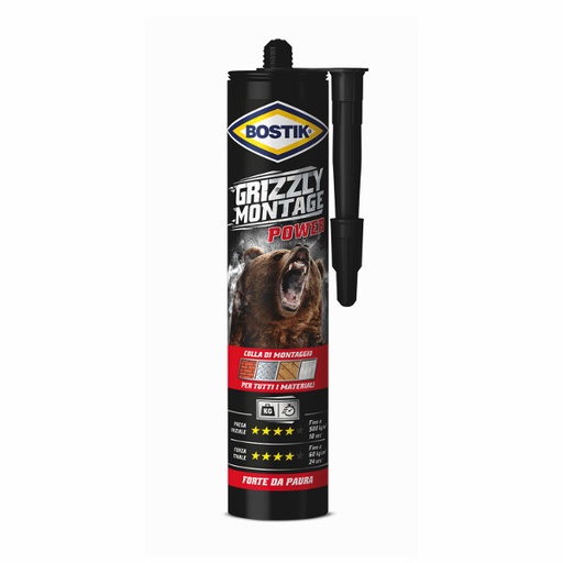 [FEGUHUD6166] BOSTIK GRIZZLY MONTAGE POWER 370GR