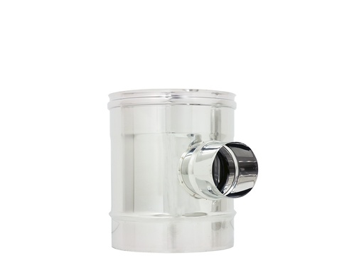 [ICD100DR20080] RACCORDO A "T" 90° RIDOTTO 200/80 PER CANNA FUMARIA